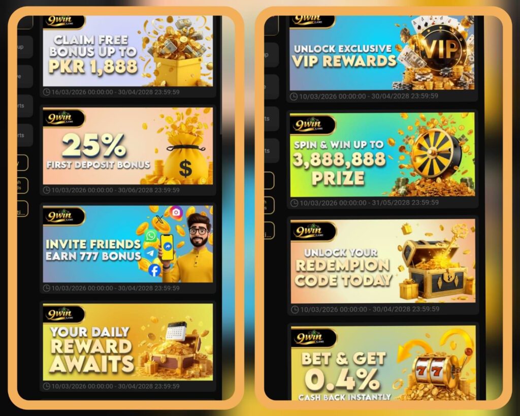 9Win Game Rewards image